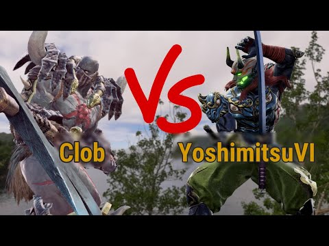 Clob (Astaroth) VS YoshimitsuVI (Yoshimitsu) #Clob #YoshimitsuVI