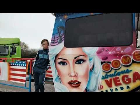 Pat Collins funfair walkthrough Coventry April 2022