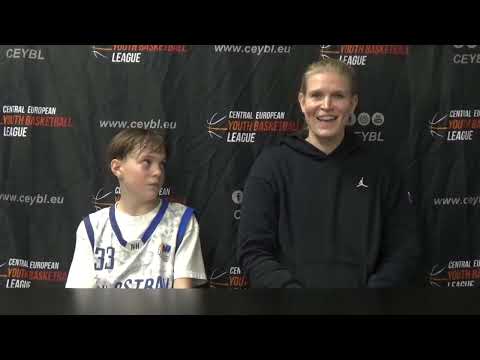 CEYBL U12, 5. 12. 2025, PRESS conference, Academy NH Ostrava - BSC Bratislava