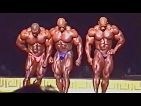 1999 Mr Olympia - Top 3 comparison