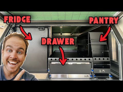 The BEST Camping Canopy Setup for Touring Australia (Full Walkthrough)