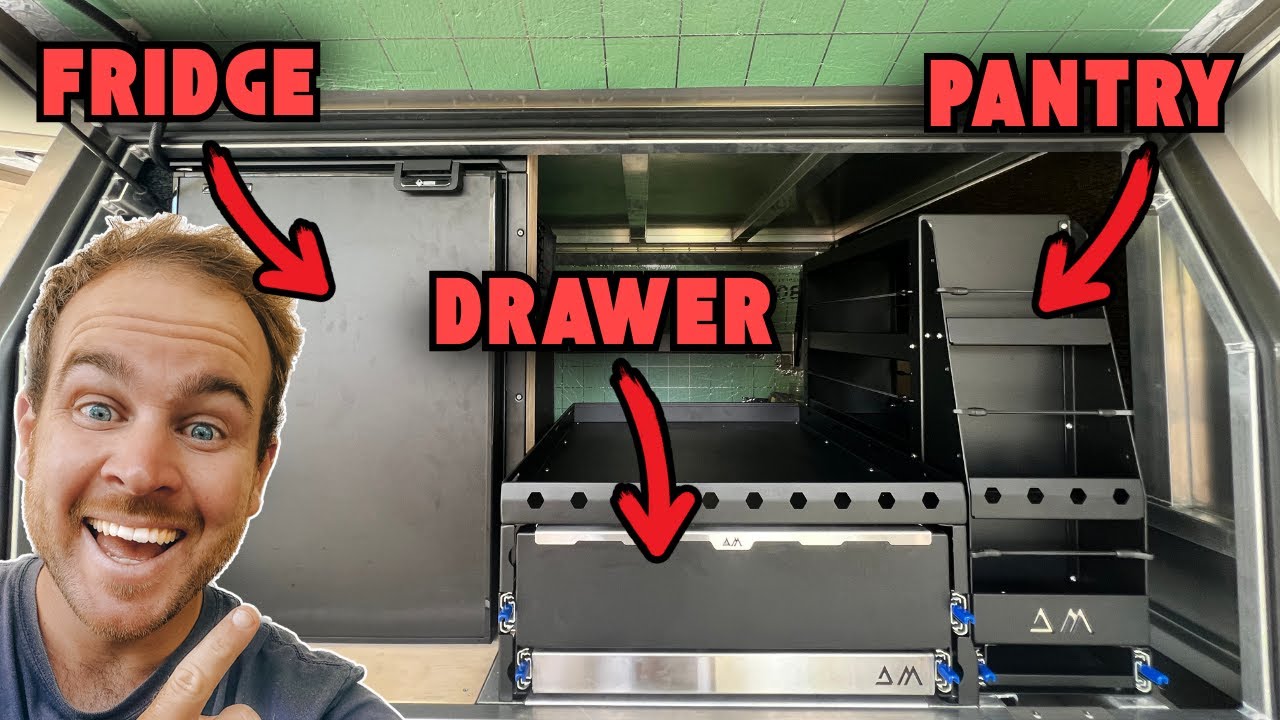 The BEST Camping Canopy Setup for Touring Australia (Full Walkthrough)