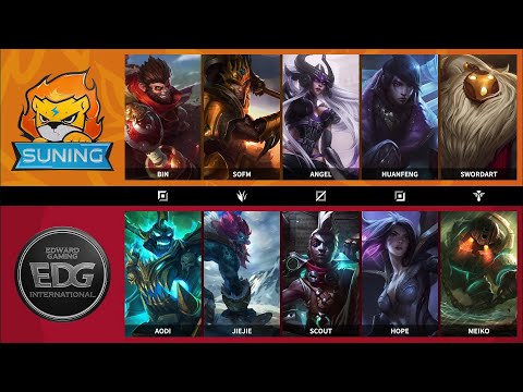 EDG vs SN | W3D3 - Match 2 Game 2 | LPL Summer Split 2020 – S10 | Edward Gaming vs Suning