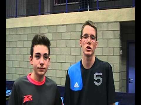 Jérémy et Damien Champion de Belgique E 2013