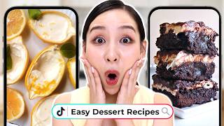 Testing *Easy* Dessert Recipes 🤔