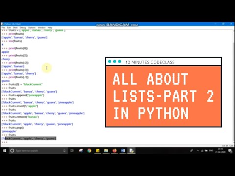 List In Python Part 2