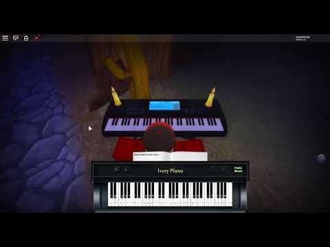 Fortnite Dances Played On Roblox Piano смотреть онлайн -