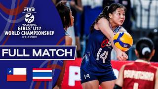 Chile vs. Thailand - Pool Play | Girls' U17 World Championship - 2026