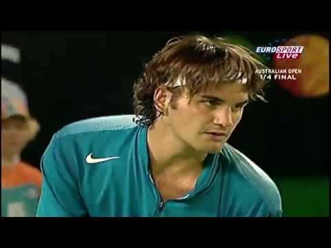 Federer v. Agassi | 2005 AO QF