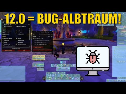 Player shitstorm: Blizzard's OWN UI with Patch 12.0 is a complete BUG HELL!