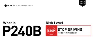 Meaning of OBD p240b