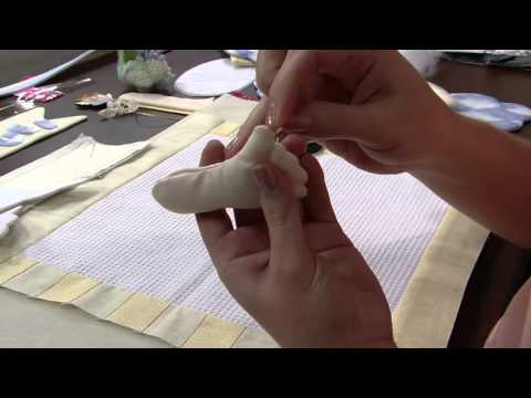 Mulher.com 16/01/2014 Priscila Muller - Pano para Porta Maternidade