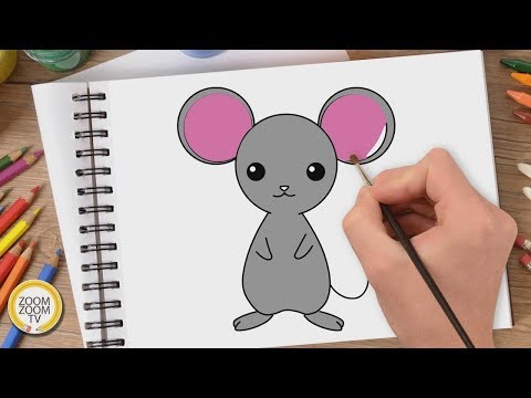 Vẽ Con Chuột Đơn Giản Nhất  Cách Vẽ  35 Hình Vẽ Đẹp