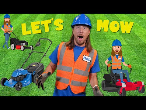 NEW! Mow the Lawn Song | Lawn Mower Song for Kids