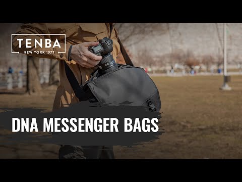 Tenba DNA 16 Slim Messenger Bag (Black)