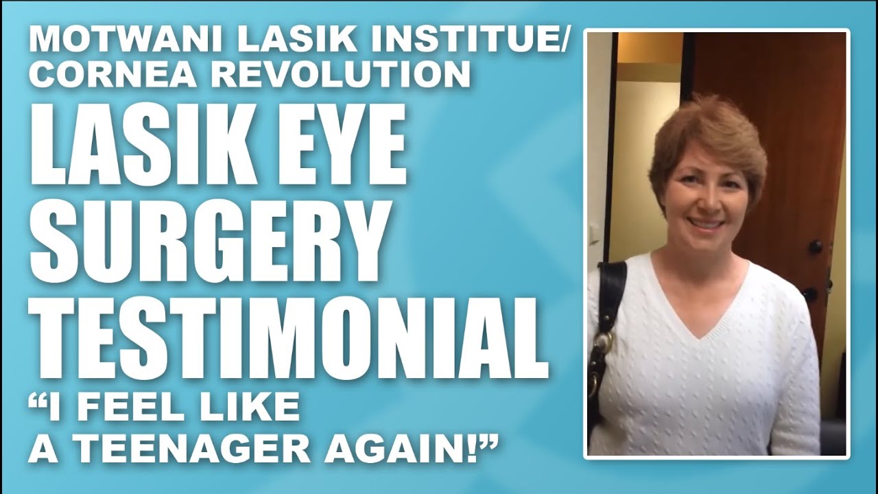 "Since my Lasik Eye Surgery by Dr. Motwani I feel like a Teenager again. My vision is perfect"