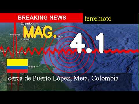😱🚨 Terremoto cerca de Puerto López, Meta, Colombia actualizaciones en vivo hoy: un temblor de magnit