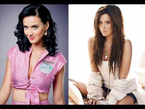 Katy Perry vs Ashley Tisdale - I Kissed The Girl (Mash Up)