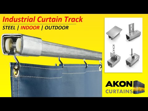 Industrial Curtain Track | Indoor and Outdoor| Commercial Curtain Track