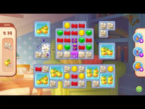 Homescapes level 1800 - 16 Moves - No Boosters #Bubunka