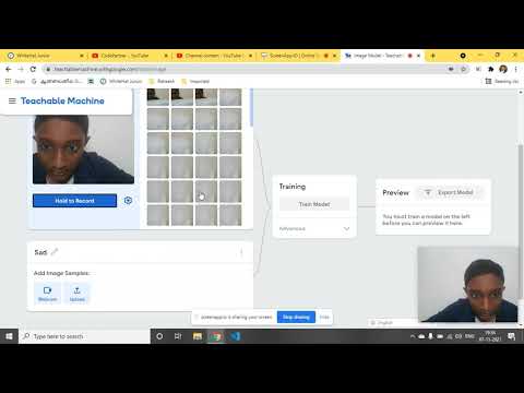 AI with Teachable Machine, WHJR project class 102, part 1