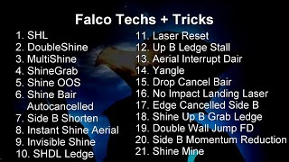 2020 Falco Melee Techs Guide
