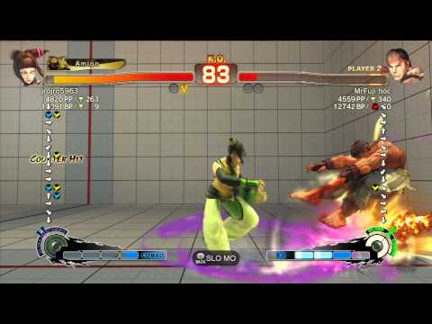 SSF4 AE 2012: jrojro5963 (Juri) vs MrFuji boc (Ryu) - Xbox Live Ranked Match