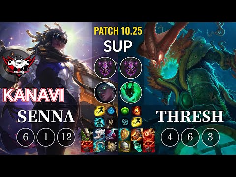JDG Kanavi Senna vs Thresh Sup - KR Patch 10.25