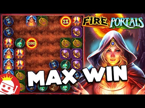 🔥 INCREDIBLE FIRE PORTALS MAX WIN! 💰 NEW PRAGMATIC PLAY SLOT!