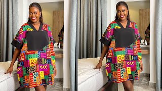 How to cut and sew this Trendy Bubu dress | Cutting and Stitching | Beginners friendly tutorial