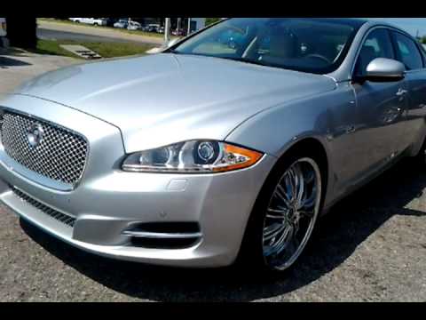 2011 jaguar xjl super 8 with 22" custom wheels by underground autostyling
