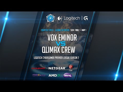 CGPL Logitech S2 CS:GO - Vox Eminor v Qlimax Map 1