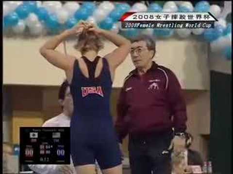 World Cup 2008 Senior Women's Freestyle wrestling 1