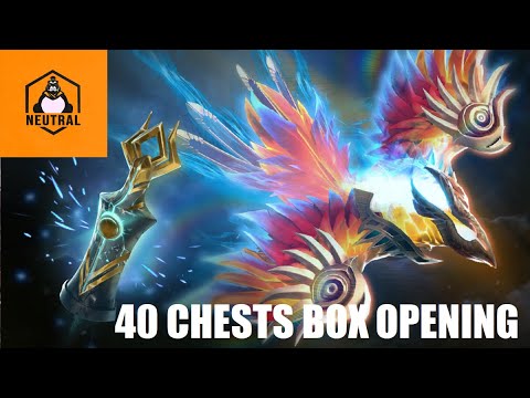 Dota 2 - 2020 Immortal Treasure 3 - OPENING 40 CHESTS in Search of the  Phoenix Immortal