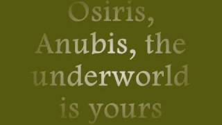 Mercyful Fate - Egypt (Lyrics)