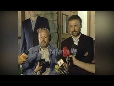 Kryeministri Nano takime në Ohër gjatë konferencës për sigurinë e kufijve - (22 Maj 2003)
