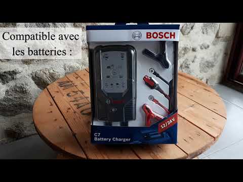 Bosch C7 - Chargeur de Batterie