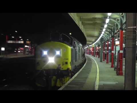 37402 Top'n'Tail 37425 3J11 Thrash on the North West RHTT 29th November 2013