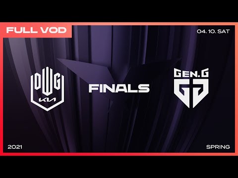 DK vs. GEN [Full VOD]ㅣ2021 LCK Spring Split Finals
