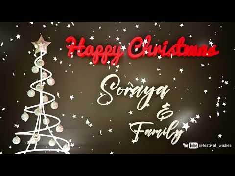 Soraya #Christmas #special #video #wish Happy Christmas song - Happy Christmas wishes to you