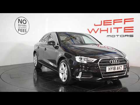 2018 Audi A3 Diesel Saloon 1.6 TDI 116 Sport 4dr S Tronic Automatic
