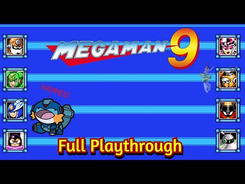 Megaman 9 first time blind playthrough - I hope it's not mighty...