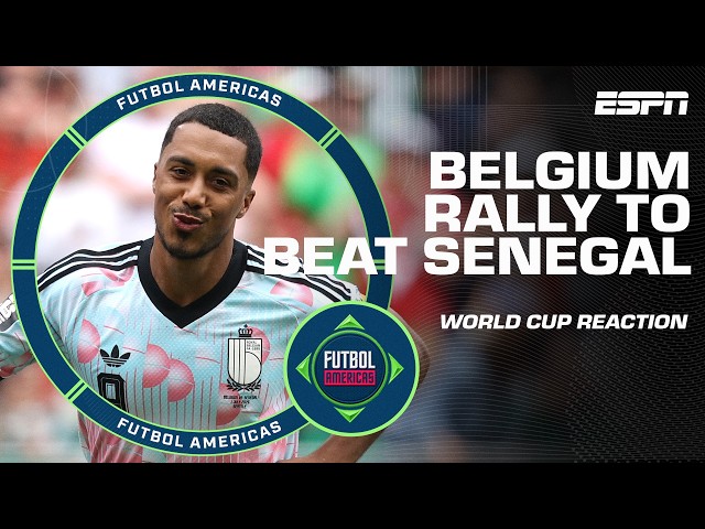 Belgium is ‘very lucky’ to be in the Round of 16 – Craig Burley | Futbol Americas