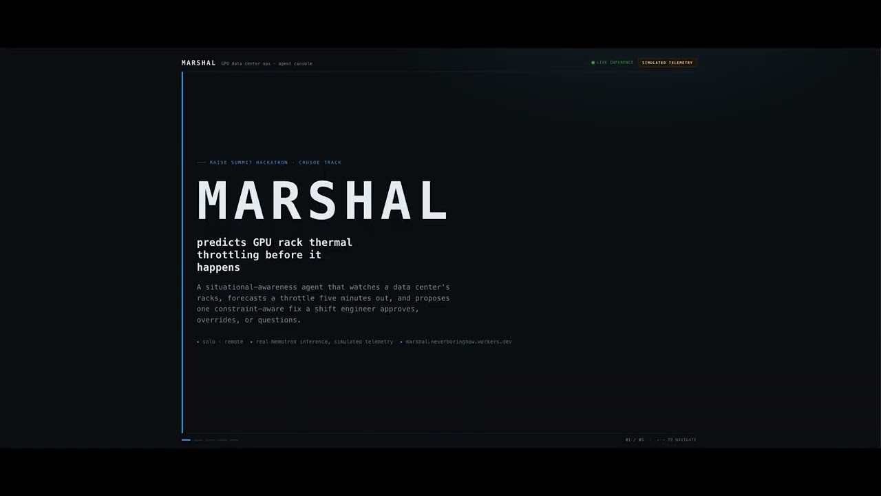 Marshal project preview