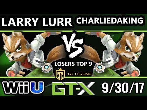 GTX 2017 Smash 4 - MSF | Larry Lurr (Fox) vs LH | CharlieDaKing (Fox) - Wii U L.Top 9