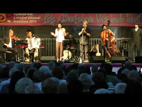 Pressburger Klezmer Band a Lorin Sklamberg (The Klezmatics)// Bratislava, Slovakia 25.7.2013