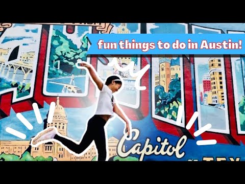 Austin Texas VLOG | Greetings from AUSTIN mural | Texas State Capitol