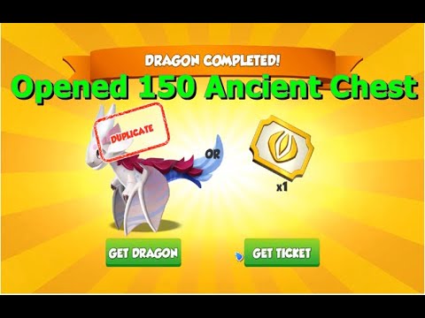 Opened 150 Ancient Chest-Dragon Mania legends | Double trouble chapter 9 | DML