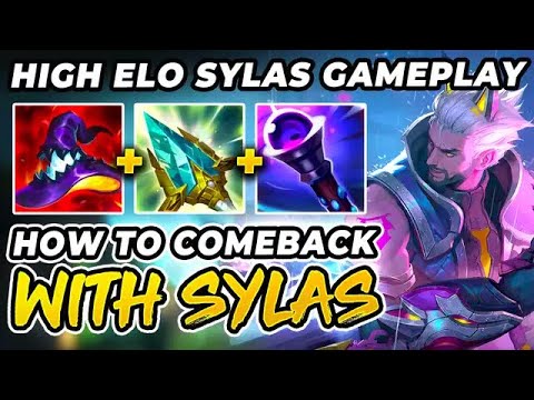 HOW TO COMEBACK WITH SYLAS! | The Most Insane Comeback | Sylas Mid | S13 Sylas Gameplay