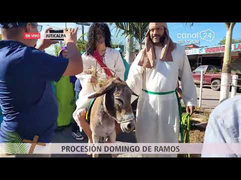 PROCESIÓN DEL DOMINGO DE RAMOS Y MISA IGLESIA INMACULADA CONCEPCIÓN DE JUTICALPA 29/03/2026